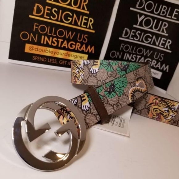 bengal tiger gucci belt